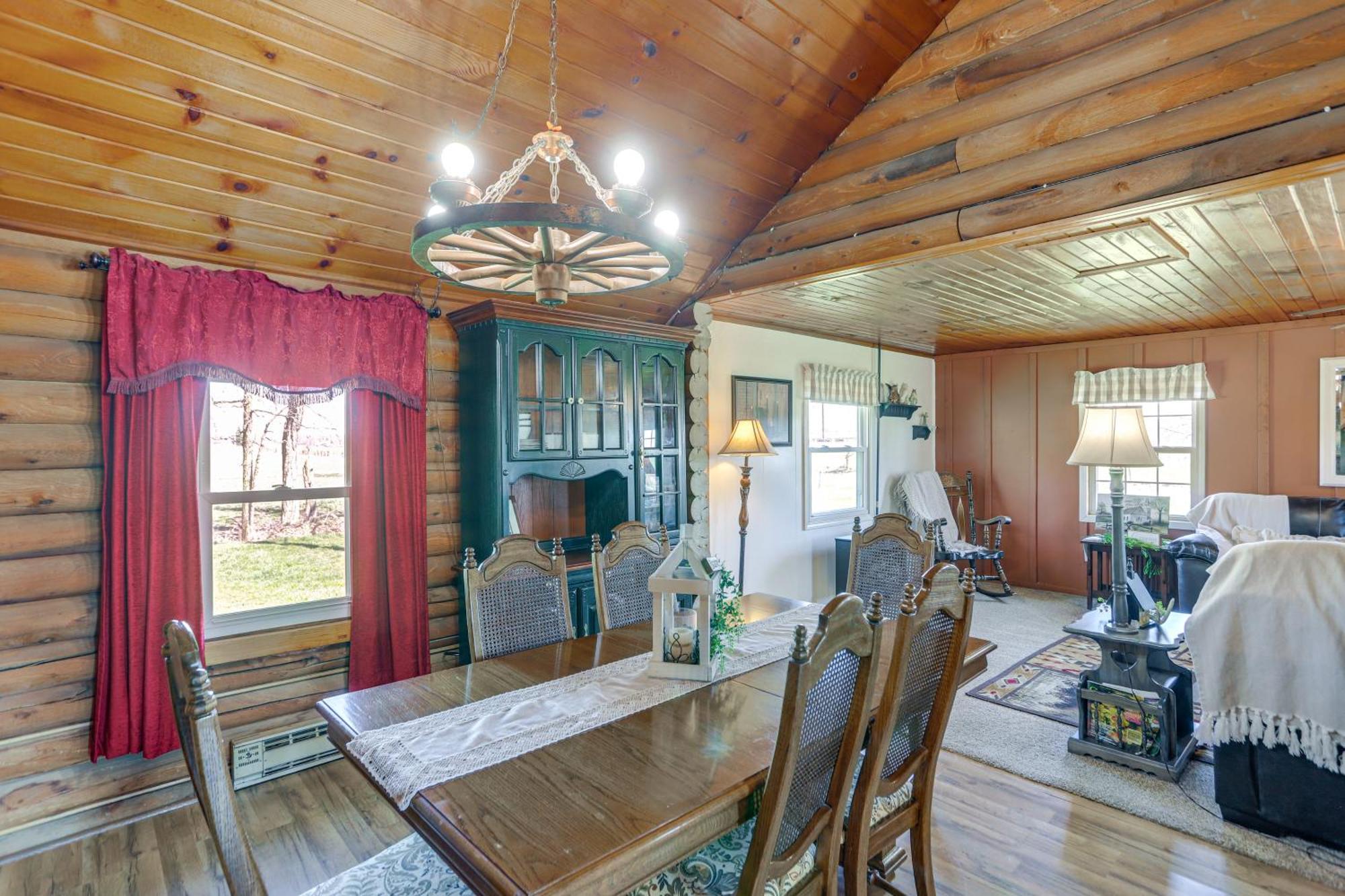 Quiet Shiloh Retreat With Spacious Yard And Fireplace! Exterior foto