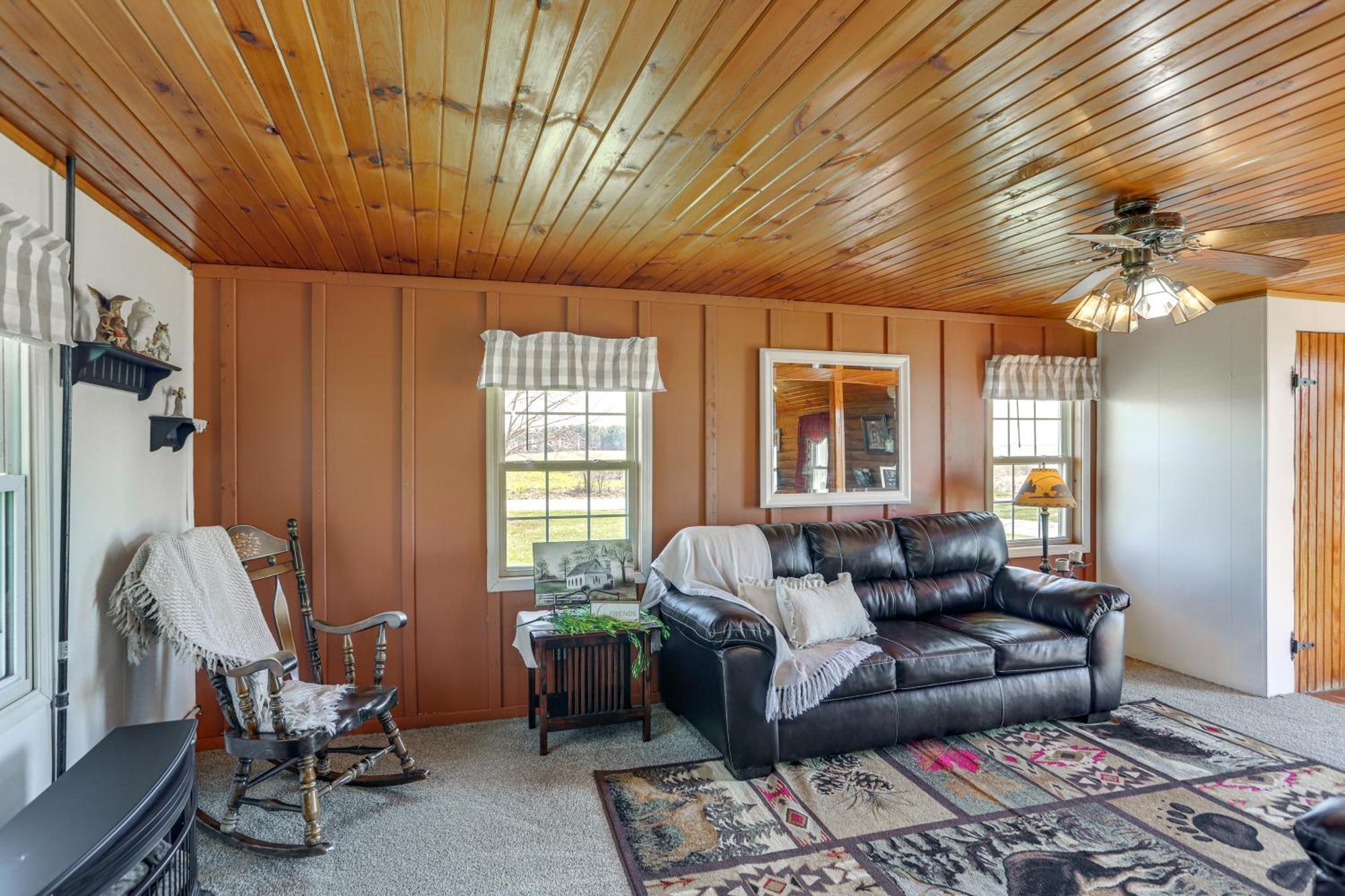 Quiet Shiloh Retreat With Spacious Yard And Fireplace! Exterior foto