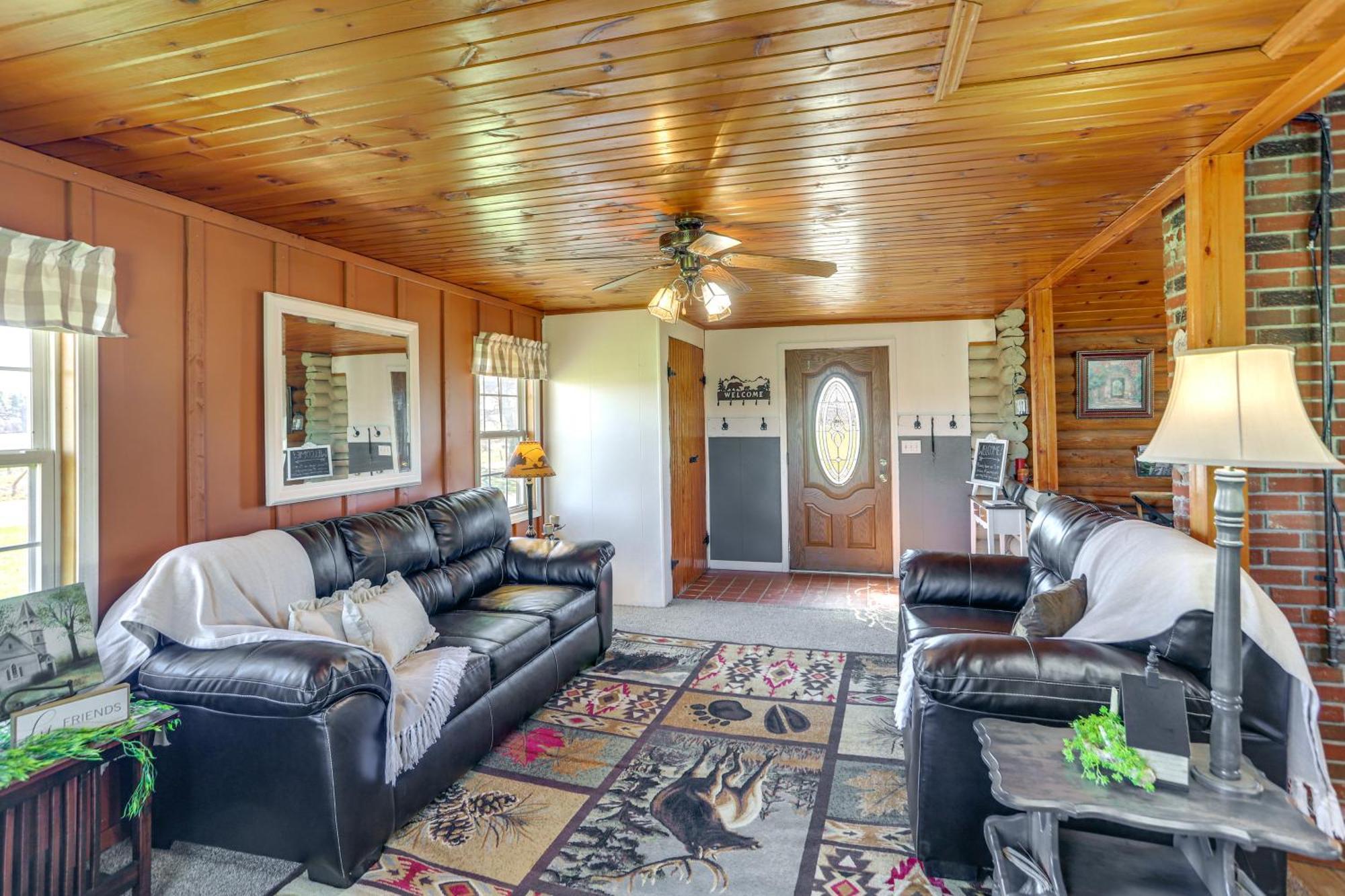 Quiet Shiloh Retreat With Spacious Yard And Fireplace! Exterior foto
