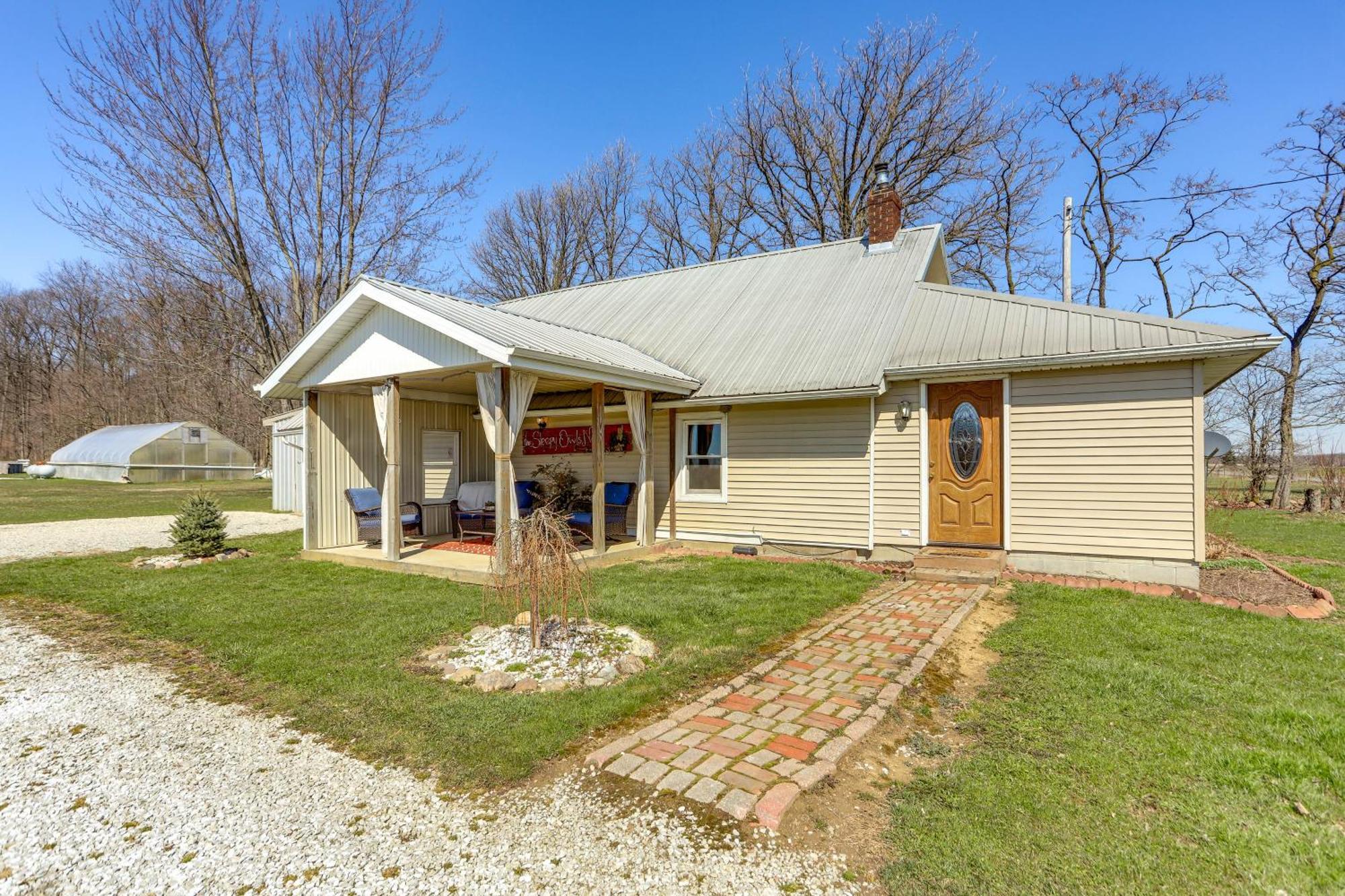 Quiet Shiloh Retreat With Spacious Yard And Fireplace! Exterior foto