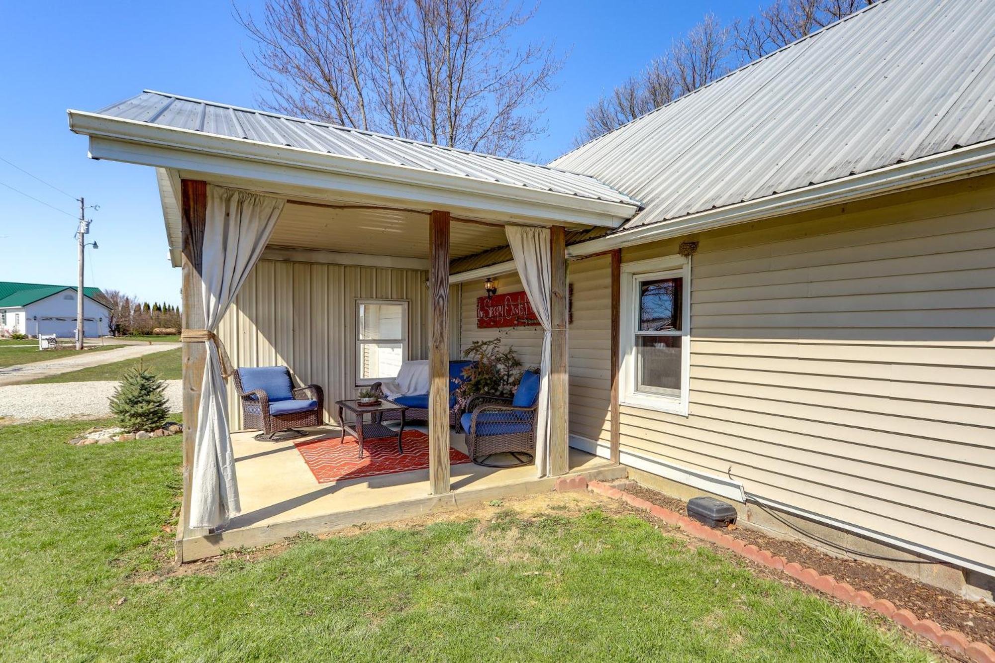 Quiet Shiloh Retreat With Spacious Yard And Fireplace! Exterior foto