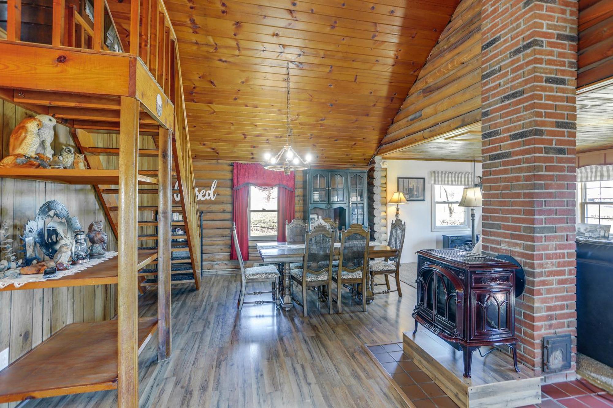 Quiet Shiloh Retreat With Spacious Yard And Fireplace! Exterior foto